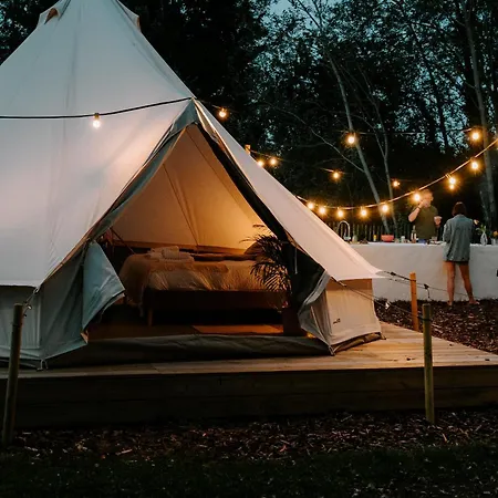 Hotel Glamping Boszee Middelkerke Exterior foto